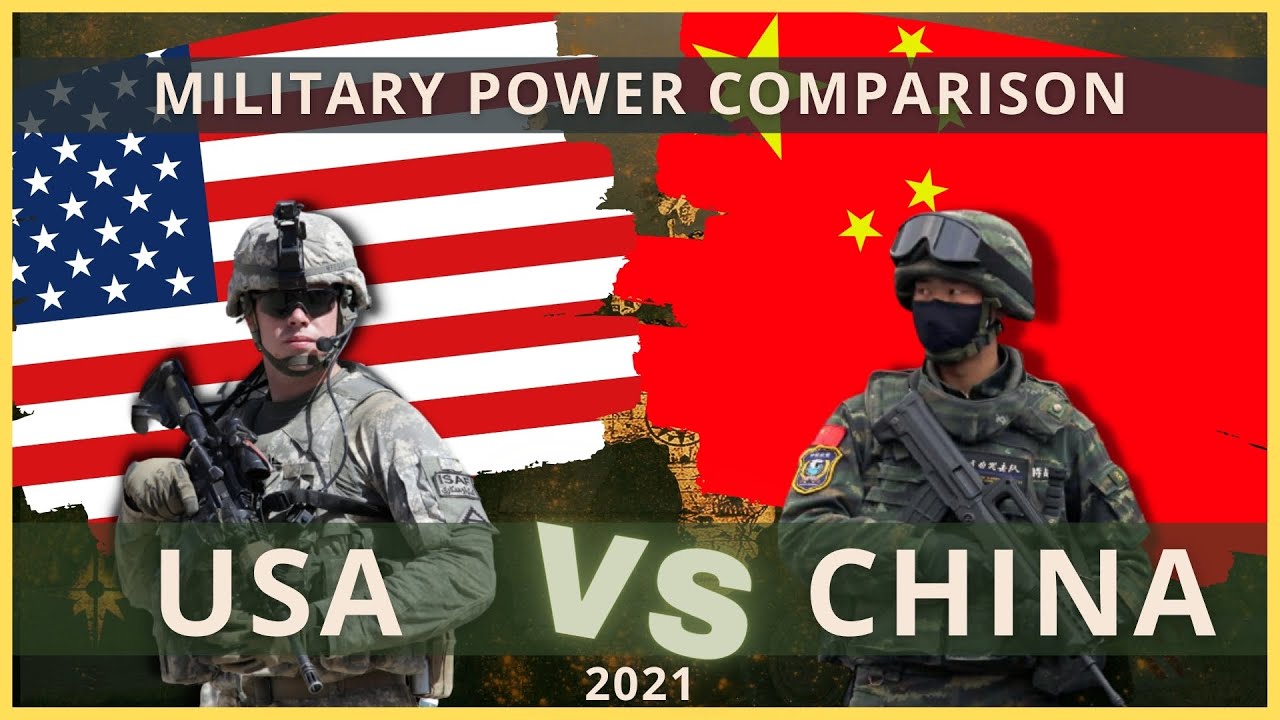 USA vs China army power comparison 2021