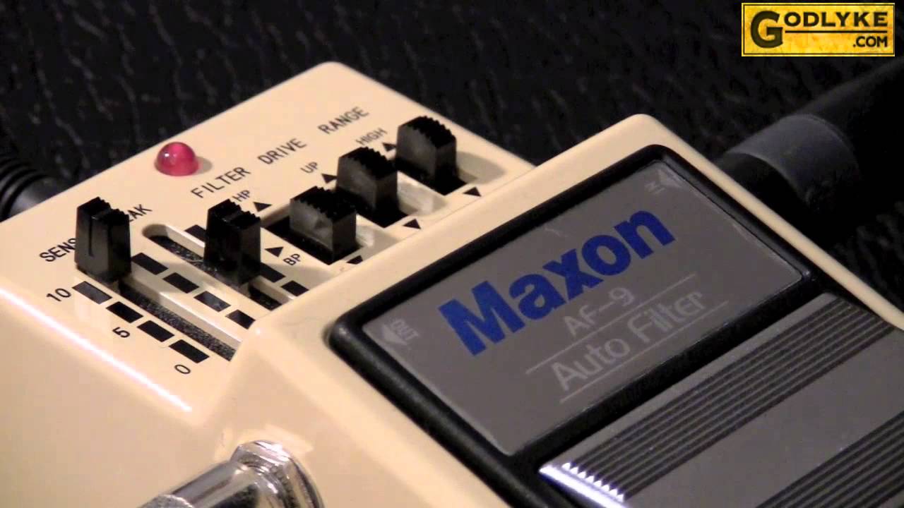 Auto Wah Pedal Demo - Maxon AF-9