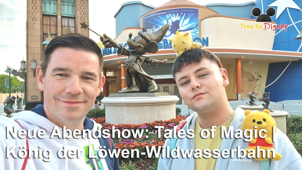 Disneyland-Vlog #60: Neue Abendshow Disney Tales of Magic | König der Löwen Wildwasserbahn