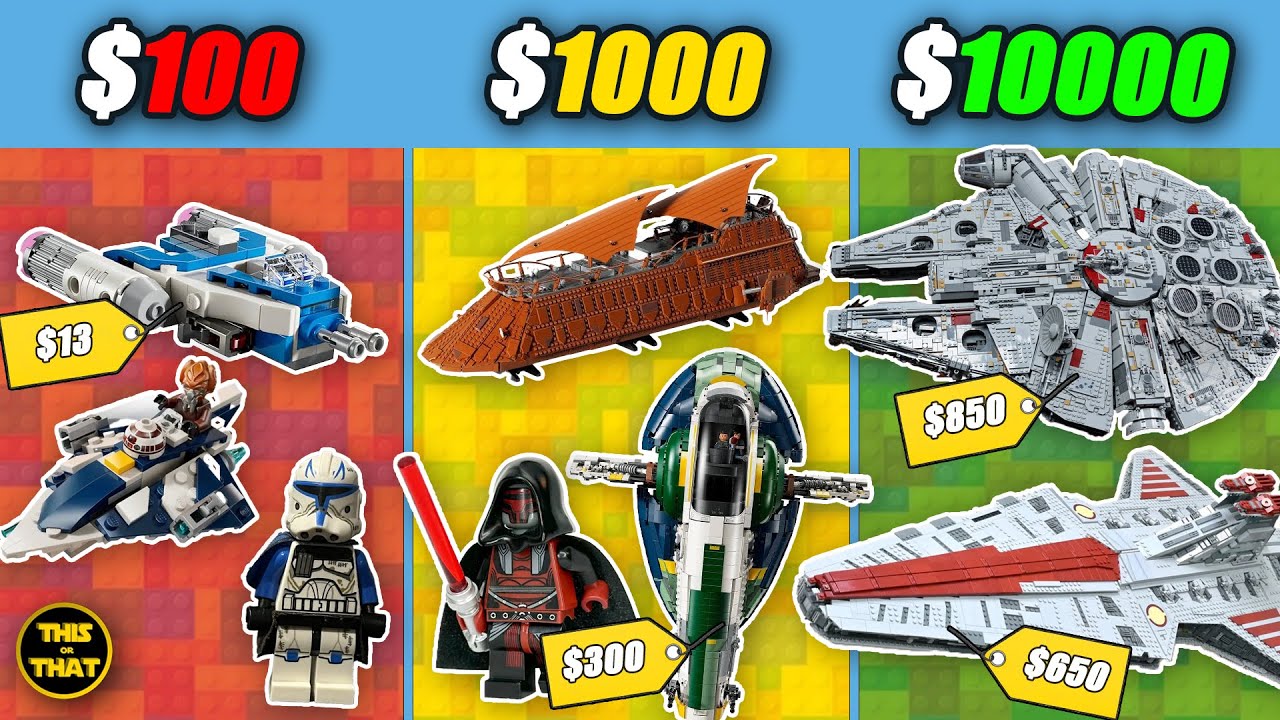 Building The DREAM LEGO Collection at EVERY Price Point!