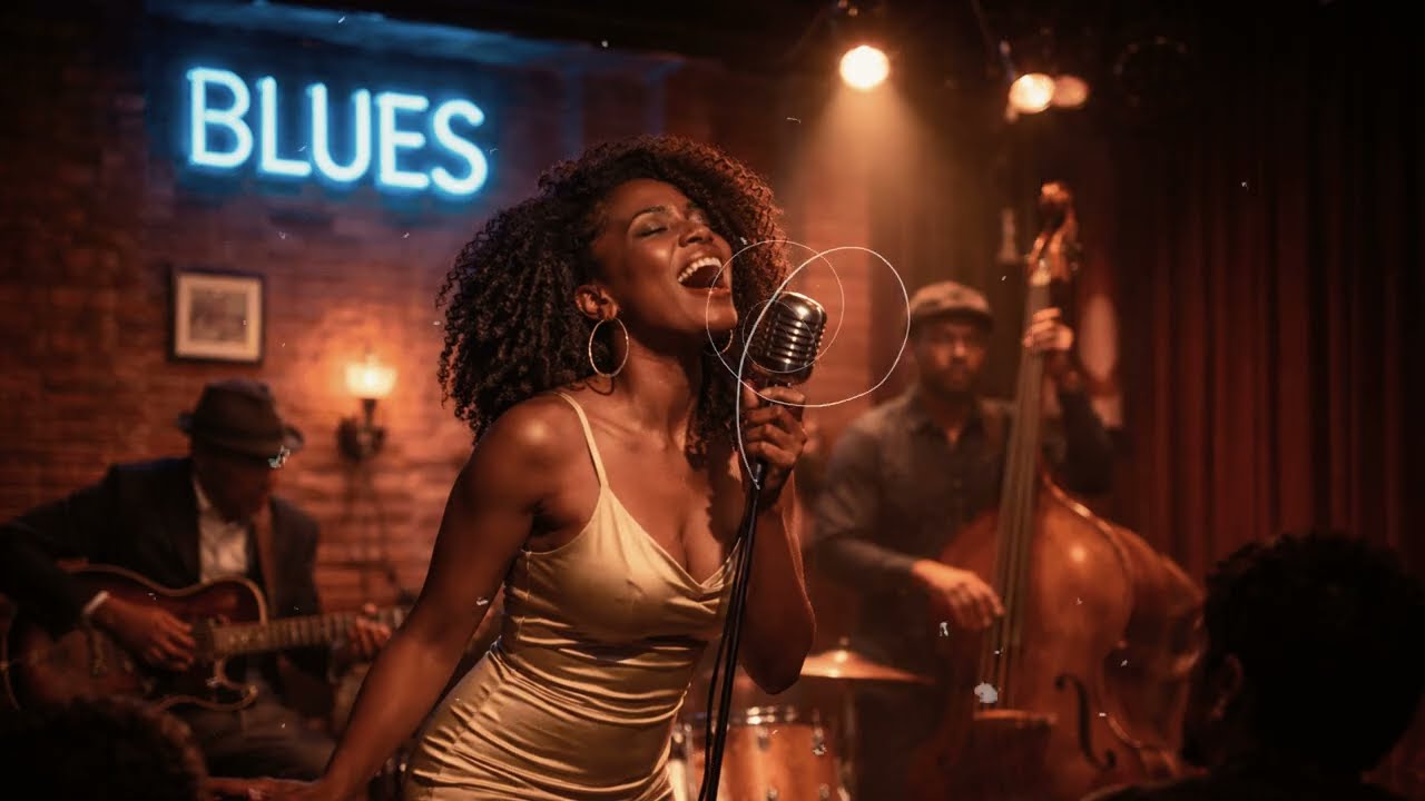 Deep Blues Vibes 🎶 | Relaxing Yet Intense Blues Music
