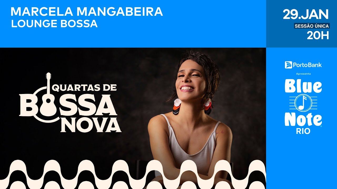 Blue Note Rio apresenta: MARCELA MANGABEIRA #BlueNoteRio