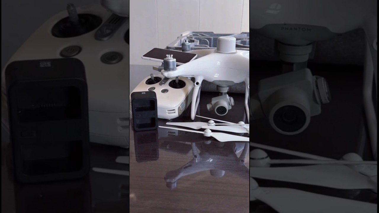 Dji Phantom 4 RTK ASMR 📦 #dji #shorts #shortsfeed #viralshorts #youtubeshorts #foryou #youtube #asmr