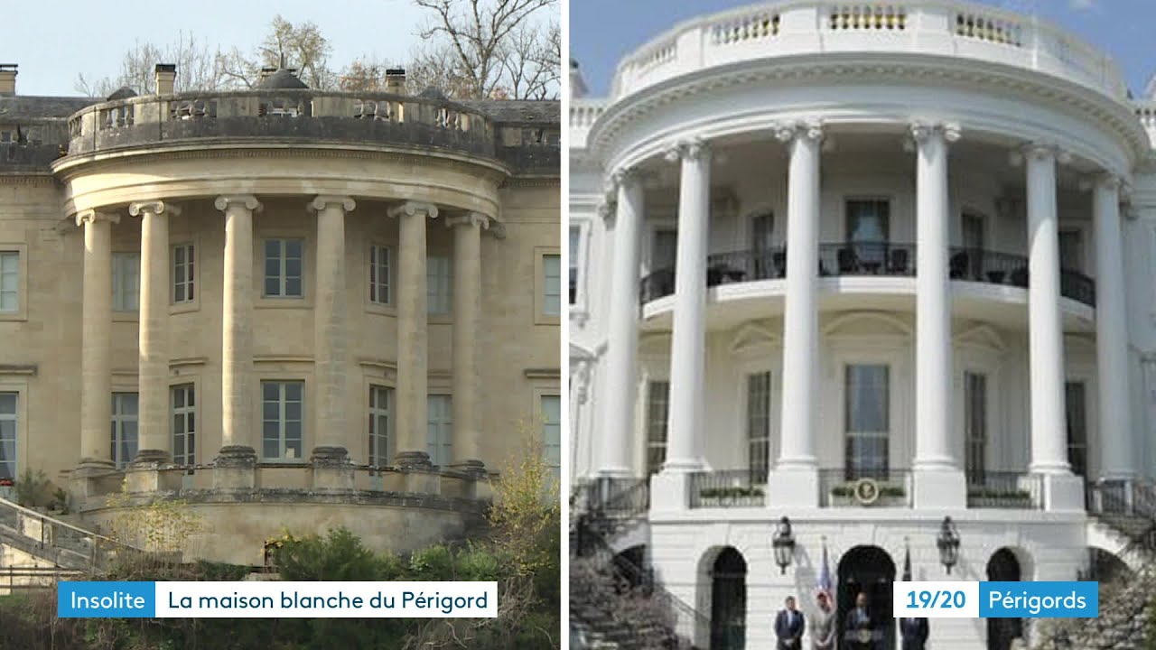Le château de Rastignac, copie ou modèle, de la Maison-Blanche en Périgord