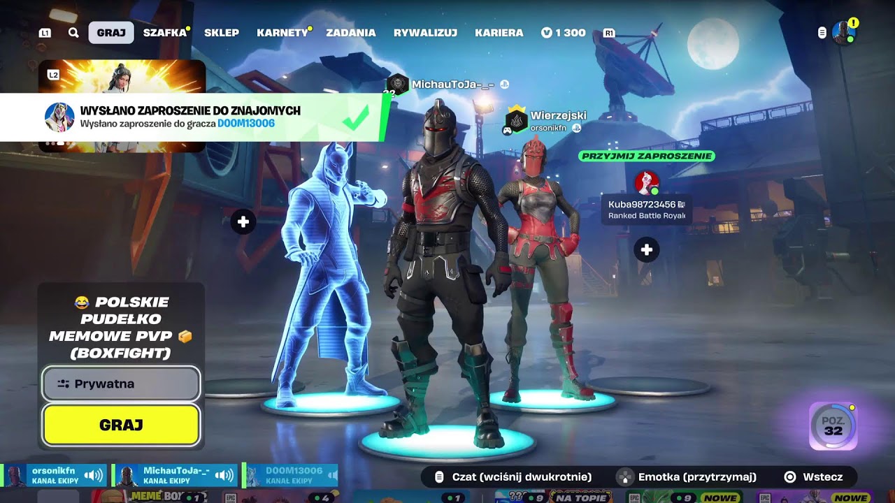 LIVE CUSTOMY TOP MODEL GRY Z WIDZAMI FORTNIE POLSKA #fortnitepolska #fortnite #fortnitetemat