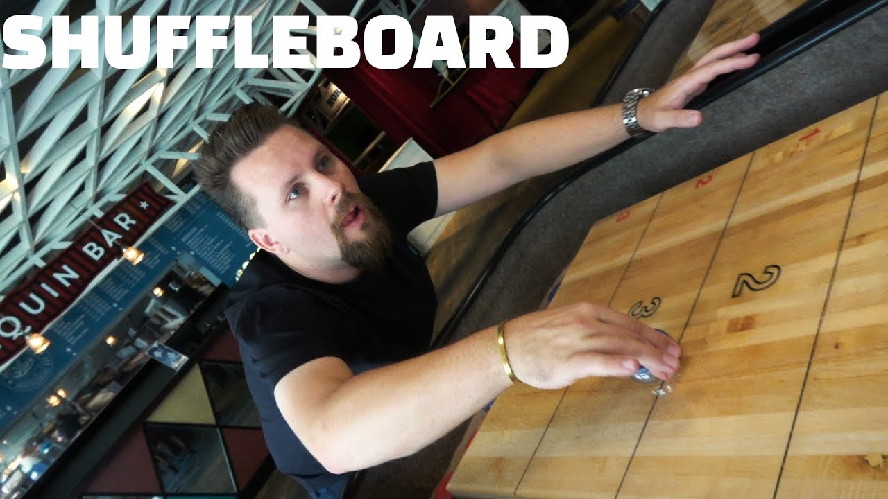 WHIPPIT vs POLSKI *T&auml;vling* VEM &Auml;R B&Auml;ST P&Aring; SHUFFLEBOARD?!