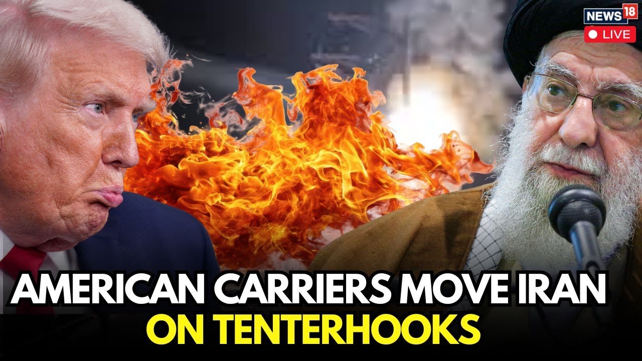 Trump Is Moving Carrier Strike Group To Middle East Amid Tensions With Iran | Khamenei in Trouble?