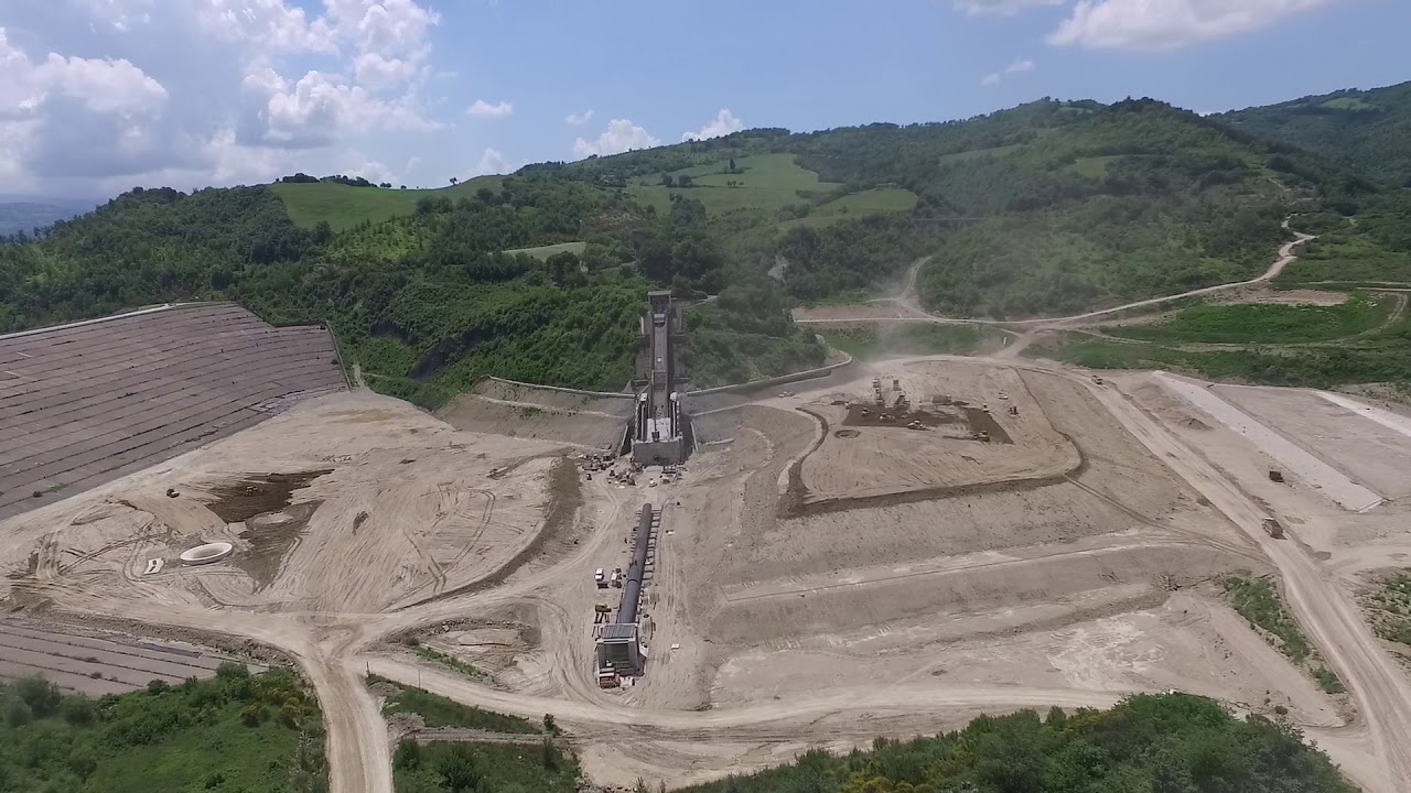 Krea Costruzioni - Diga di Casanuova sul Fiume Chiascio