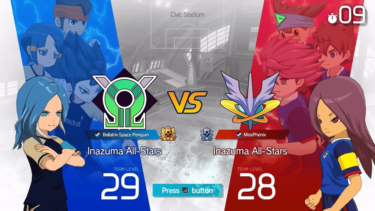 Ranked Match Gameplay 04 Inazuma Eleven Victory Road Worldwide Beta Test Demo