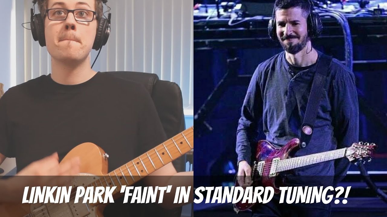 Linkin Park - Faint played in standard tuning (Original Key)