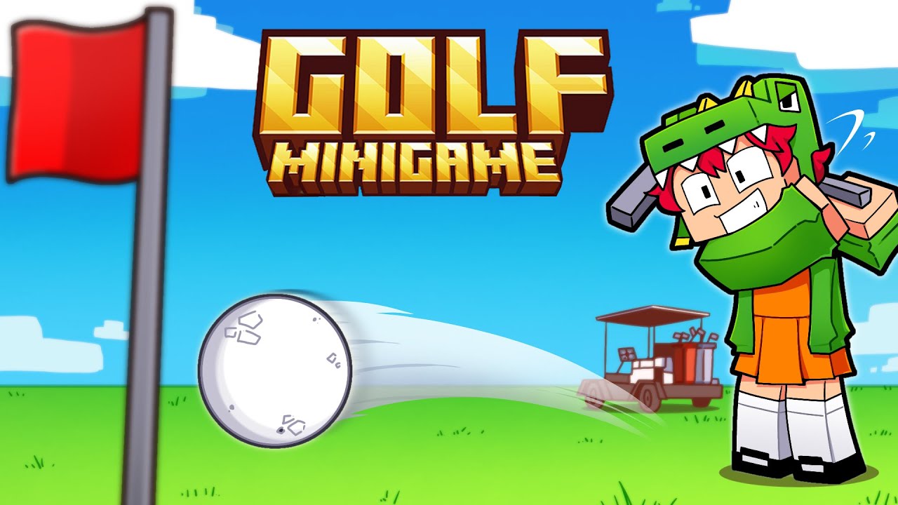 ตีกอล์ฟกับกูรูมือโปร | MineCraft (GOLF Minigame)