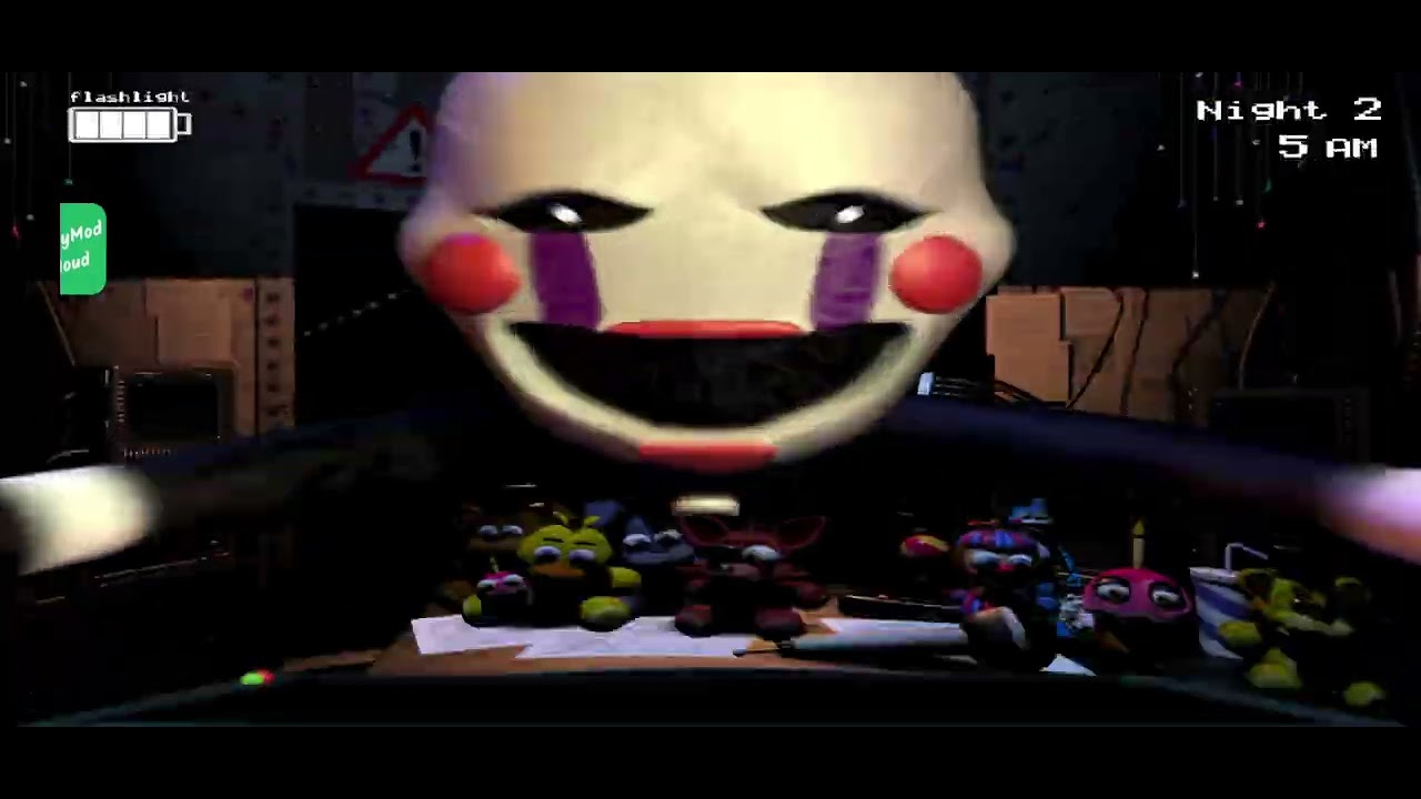 Gameplay de fnaf 2