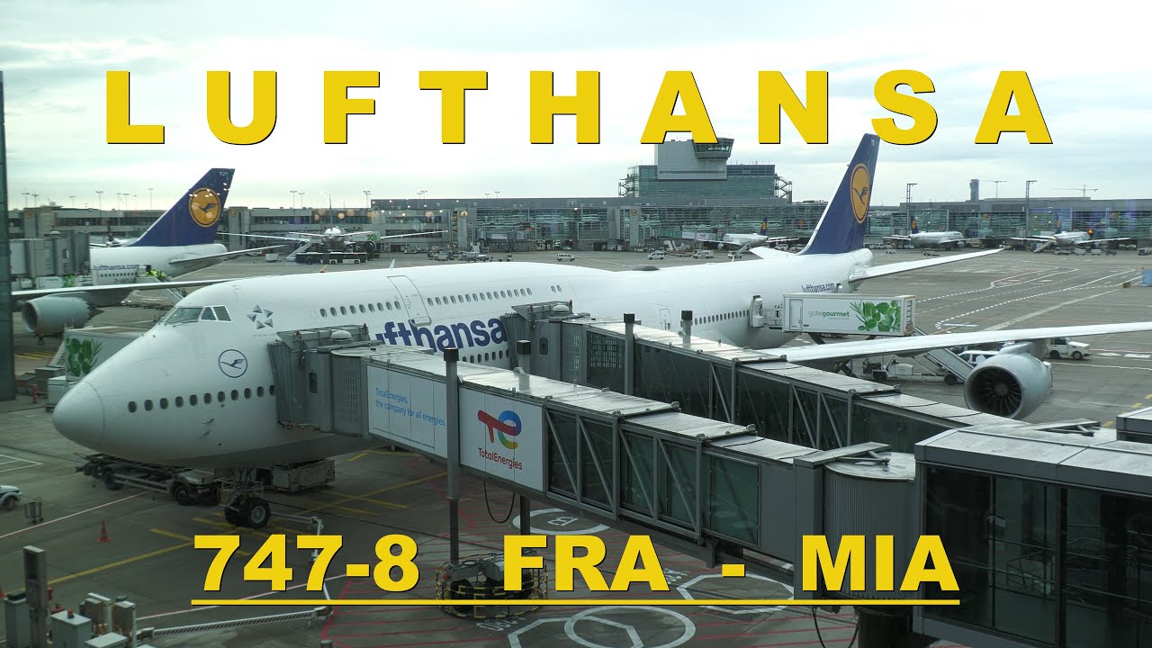 Lufthansa 747-8 Frankfurt - Miami : Last row Experience !!