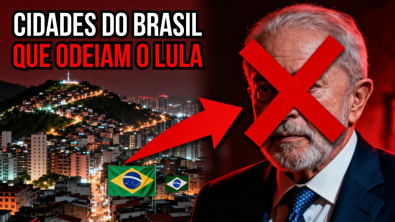 12 CIDADES QUE DECLARAMENTE ODEIAM LULA (1 N&Atilde;O VOTARIA NELE NEM POR UM MILH&Atilde;O DE REAIS)