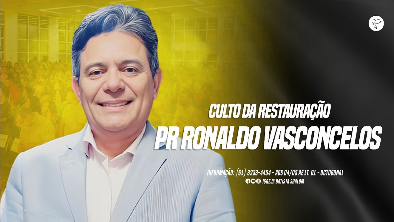 CULTO DA RESTAURAÇÃO | 16/03/2026 | Batista Shalom Campus Octogonal/Sudoeste