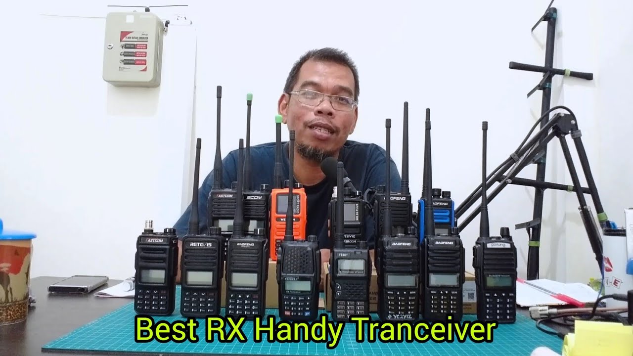 Handy transceiver Dual Band non Jepang dengan RX terbaik