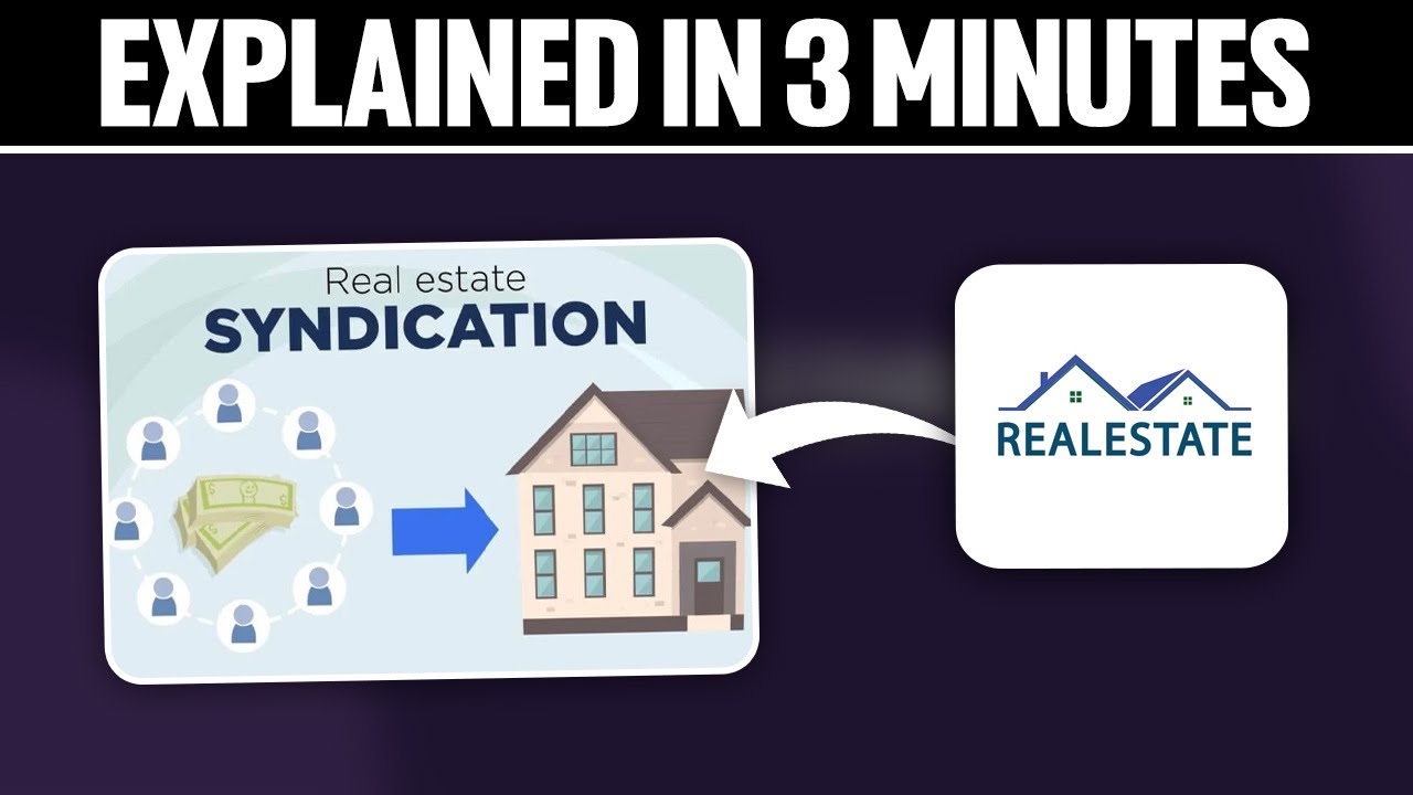 Real Estate Syndication Explained in 3 Minutes 2025!