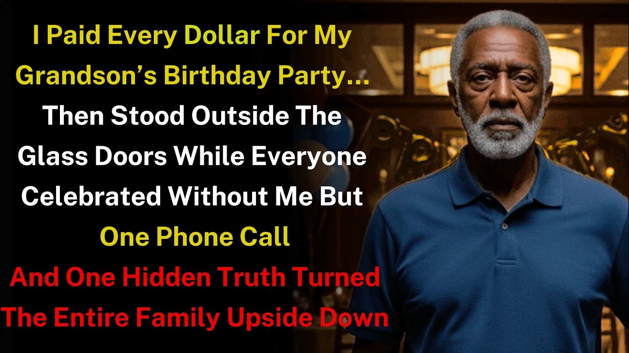 They Locked Me Out Of My Own Grandson’s Birthday —Then One Truth Exposed Everything