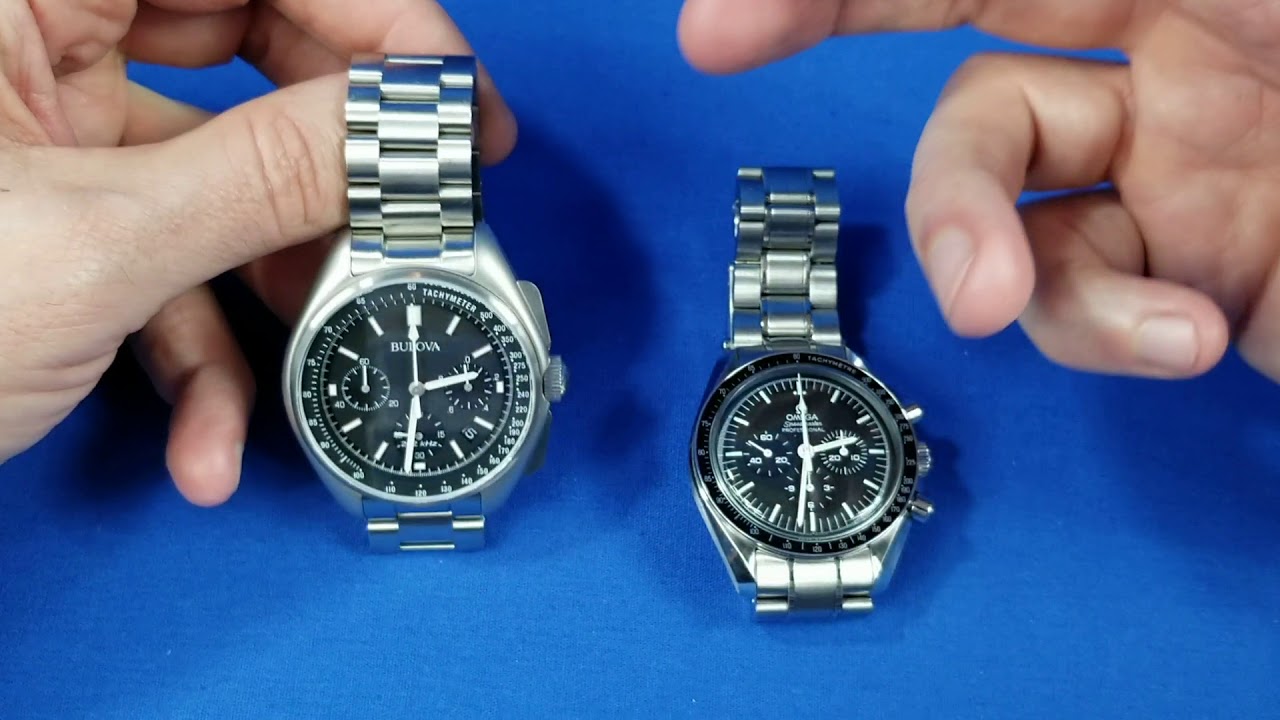 Omega Speedmaster Professional vs Bulova Moon Watch
