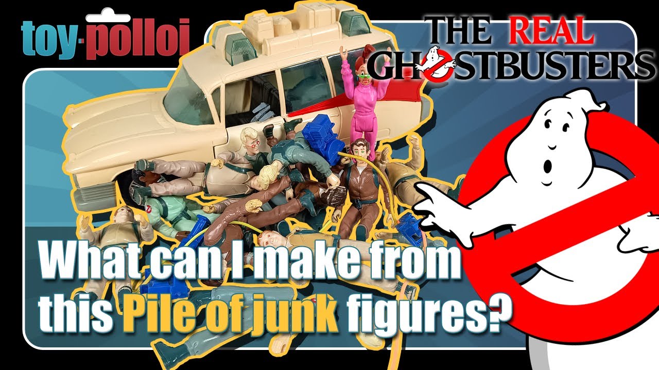 Real Ghostbusters 👻 Junk Pile figure repairs - Toy Polloi