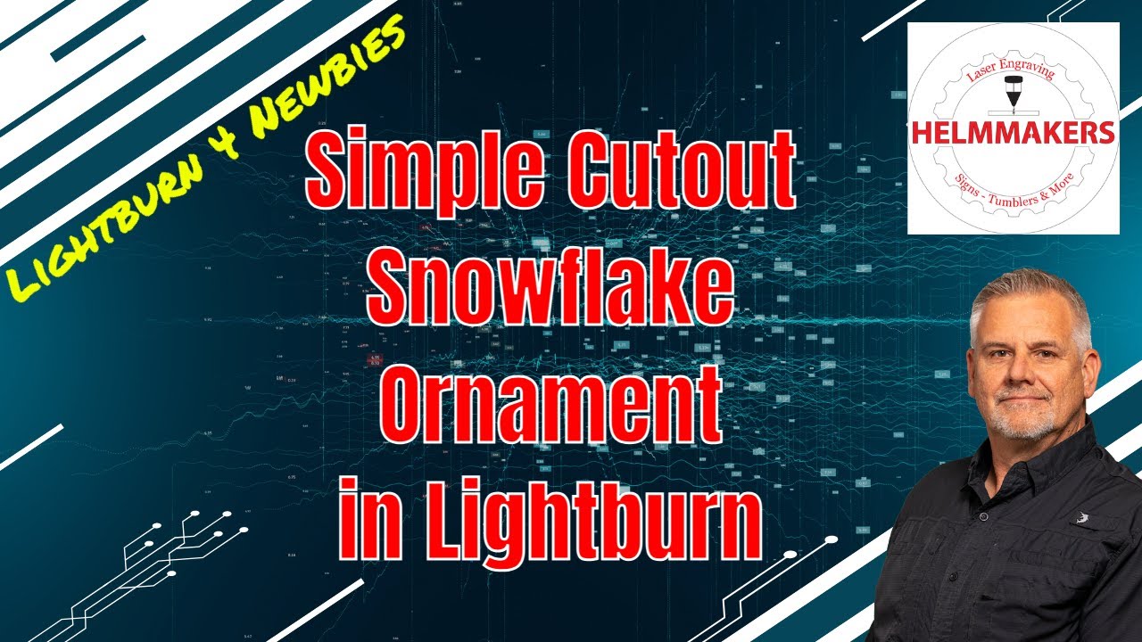 Another Simple Project: Cutout Snowflake Ornament