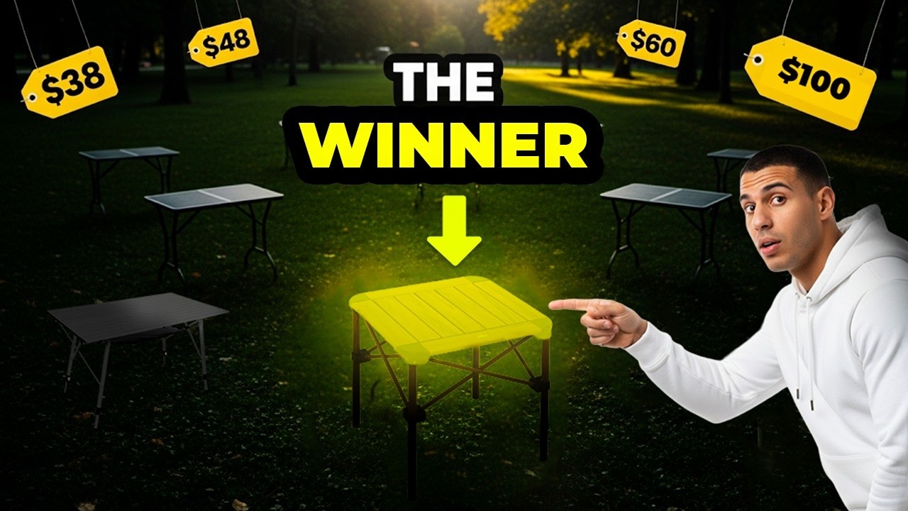 7 Best Camping Tables on Amazon Under $100