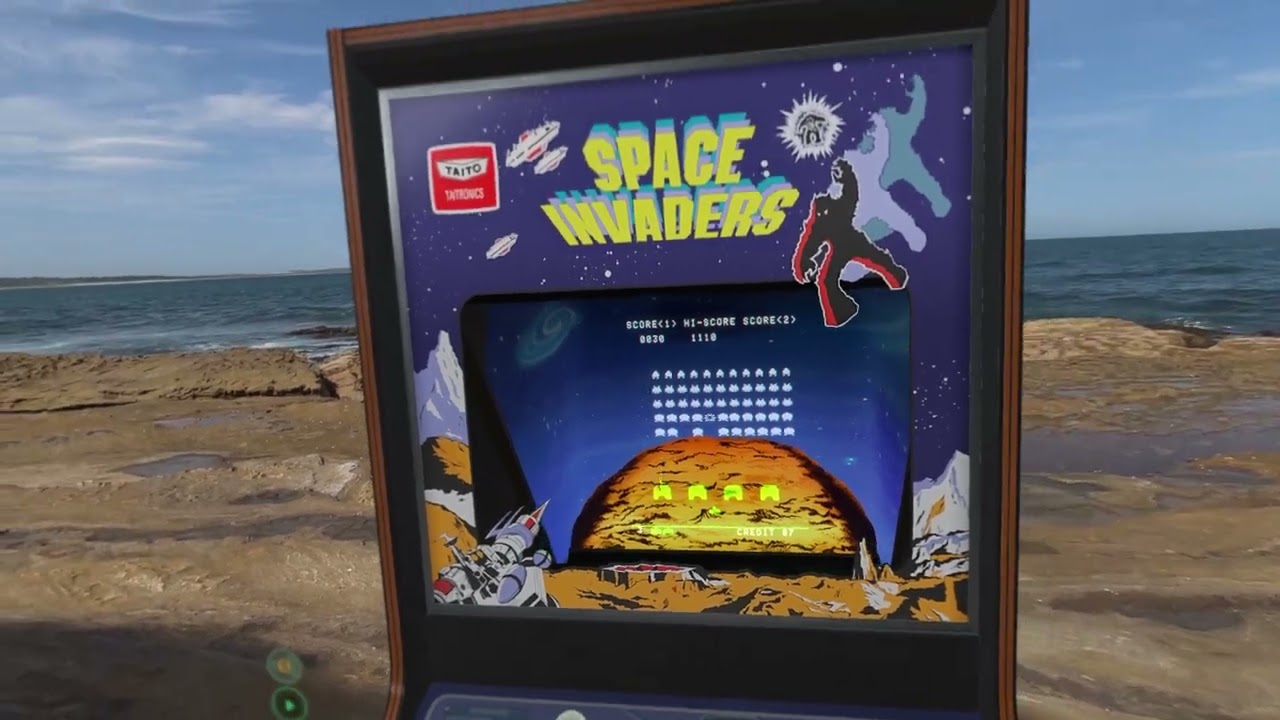 AVP Playing Retrocade outdoor immersive experience is insanity