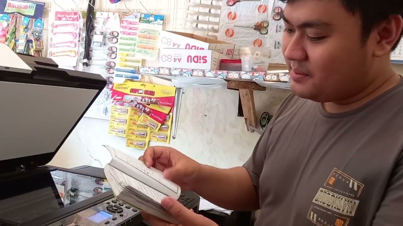 CARA FOTO COPY BUKU KECIL DI MESIN FOTO COPY KYOCERA M2040DN