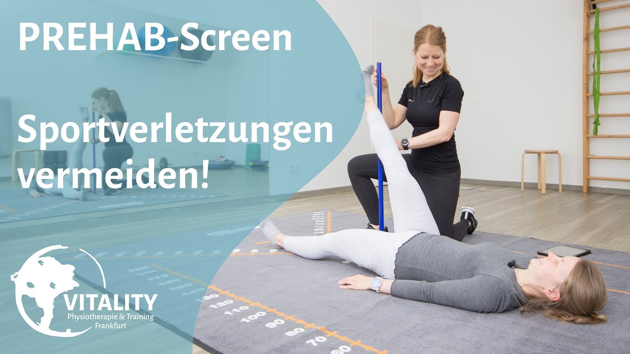 PREHAB-Screen - gezielte Übungen durch wissenschaftliche Tests und Prävention von Sportverletzungen