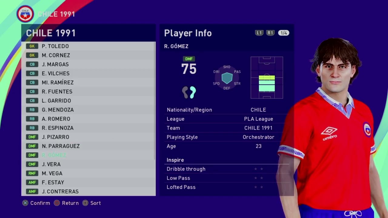 CHILE 1991 - COPA AMERICA CHILE 1991 - GROUP A - PES 2021 PS4