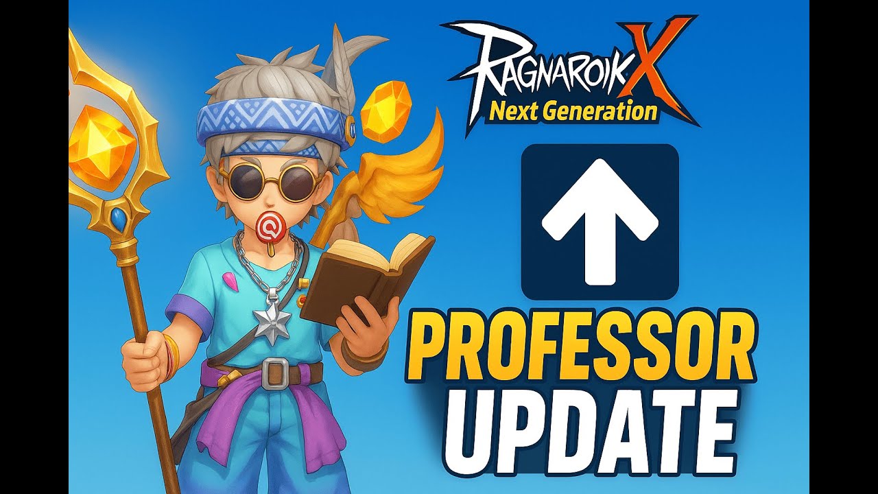 ATUALIZACÃO DO PROFESSOR 2HAND PVE/PVP 18K MATK - Ragnarok X Next Generation Global