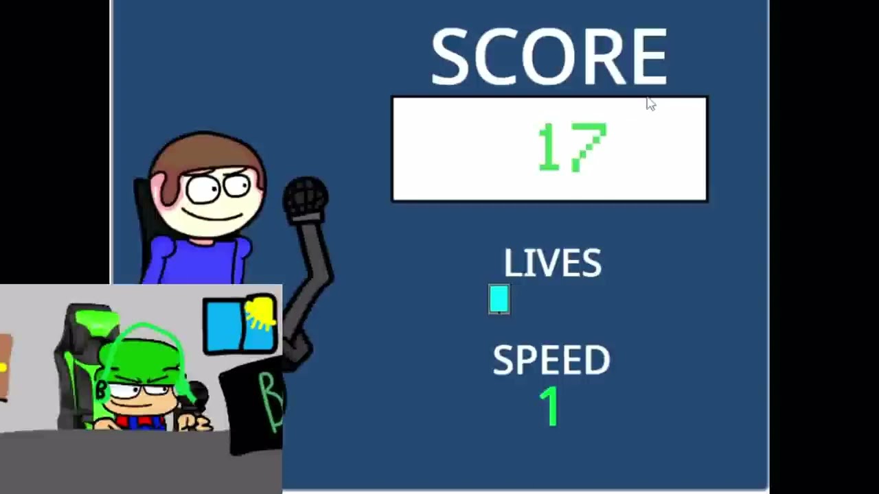 Bambi playing Dave Mega games