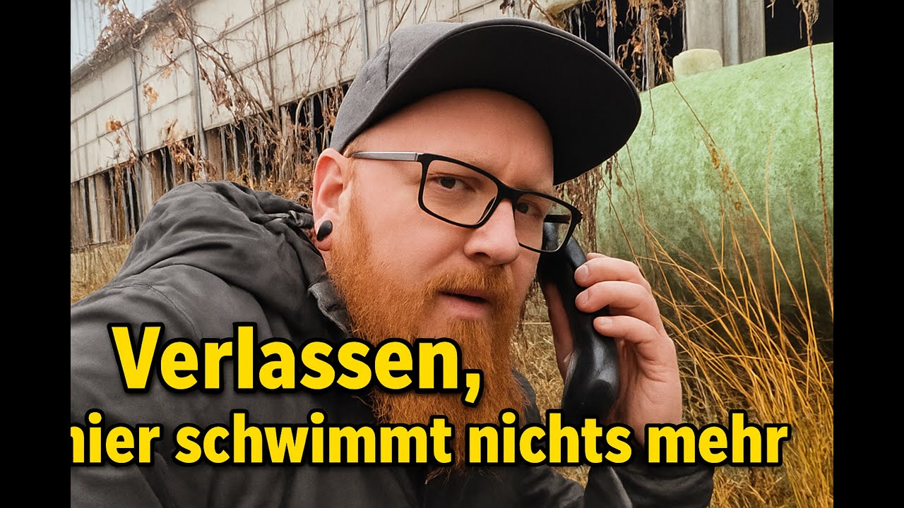 Alte Fischzucht- schwimmt hier noch was?