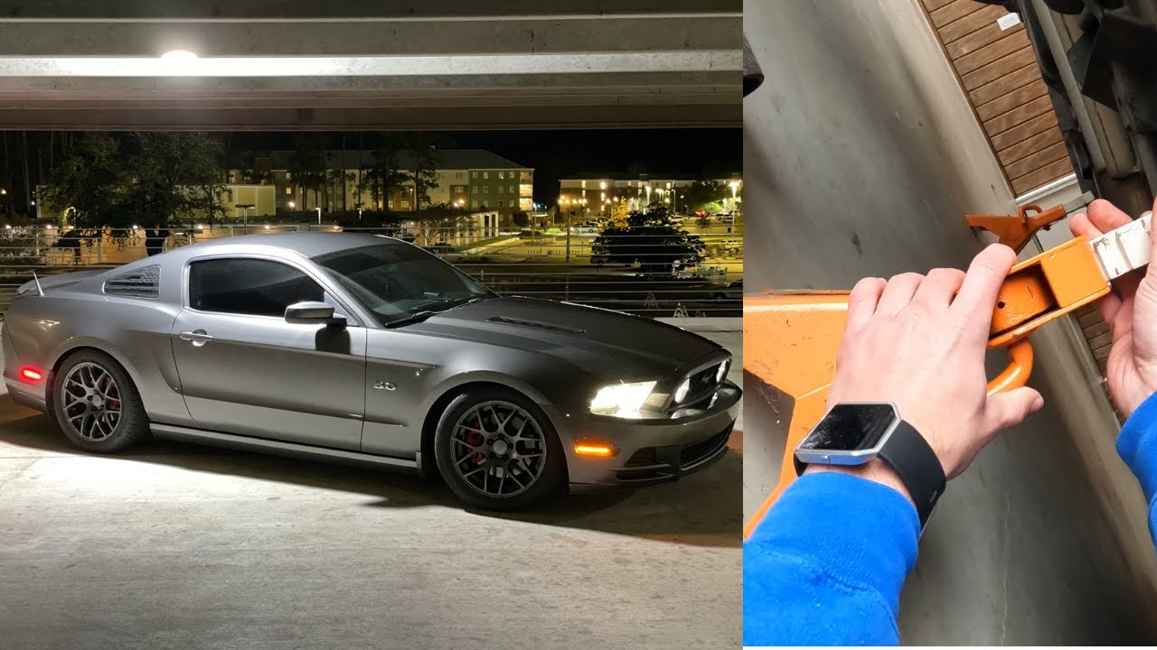 Roush Axle Back Driveway Install On 2013 Mustang GT