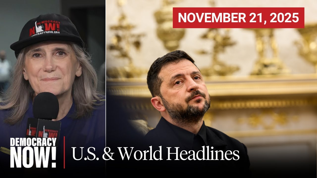 Top U.S. & World Headlines &mdash; November 21, 2025