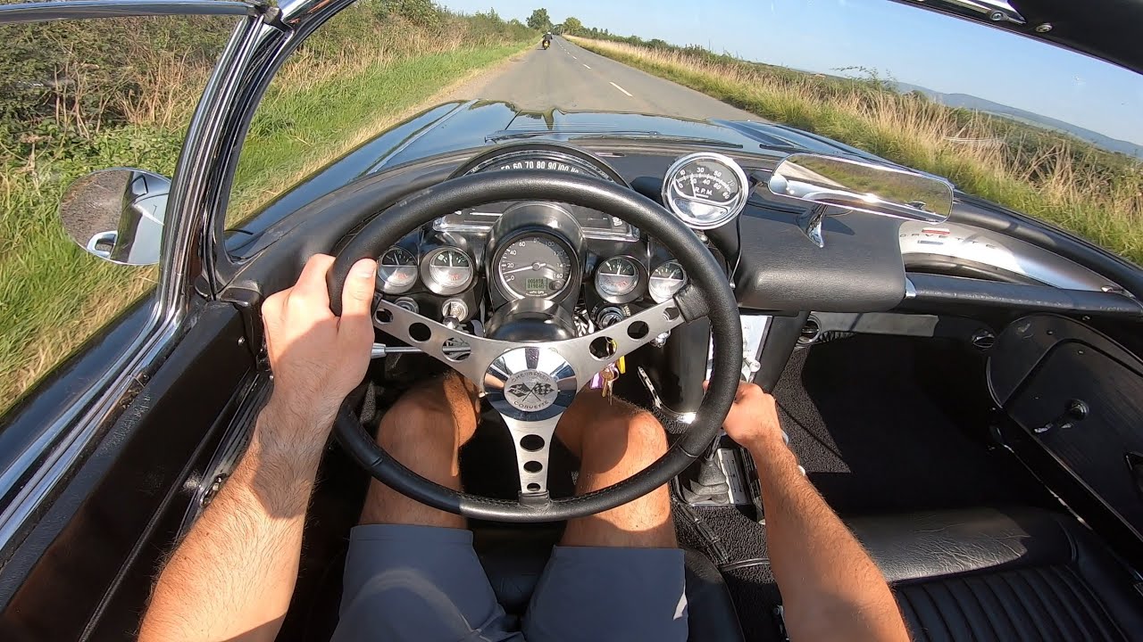 Get Behind The Wheel Of The 1961 Chevrolet Corvette C1 Restomod 350 V8 Manual - Insane POV