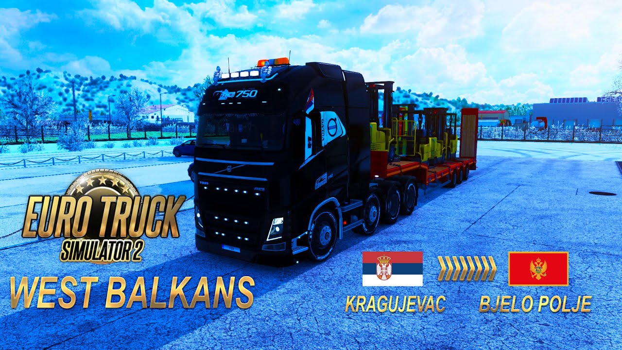 Euro Truck Simulator 2 Kamionom Preko Balkana #Ep11