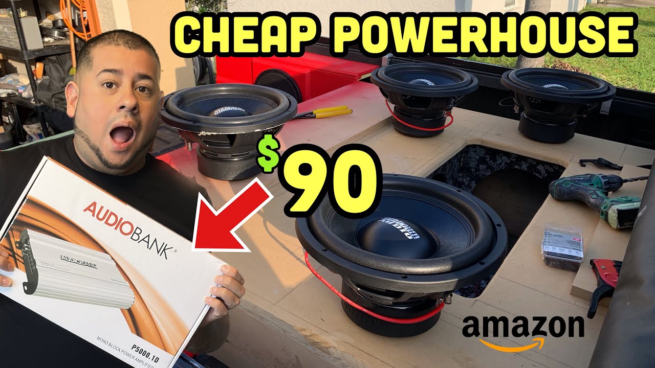 Amazon Cheapest Subwoofer AMP is MIND BLOWING!