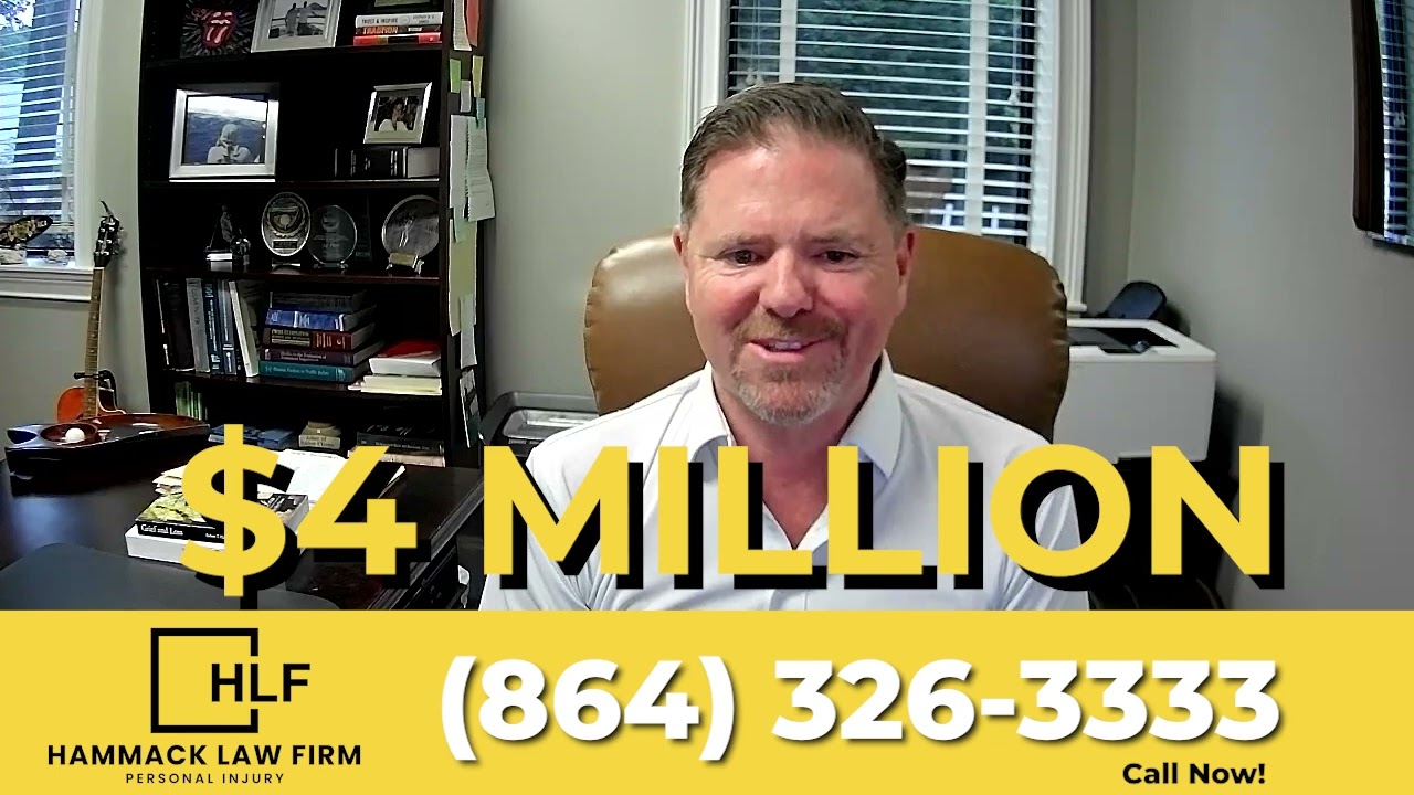 Greenville, South Carolina Personal Injury Law Firm Shocks Client with a $4 Million Settlement!