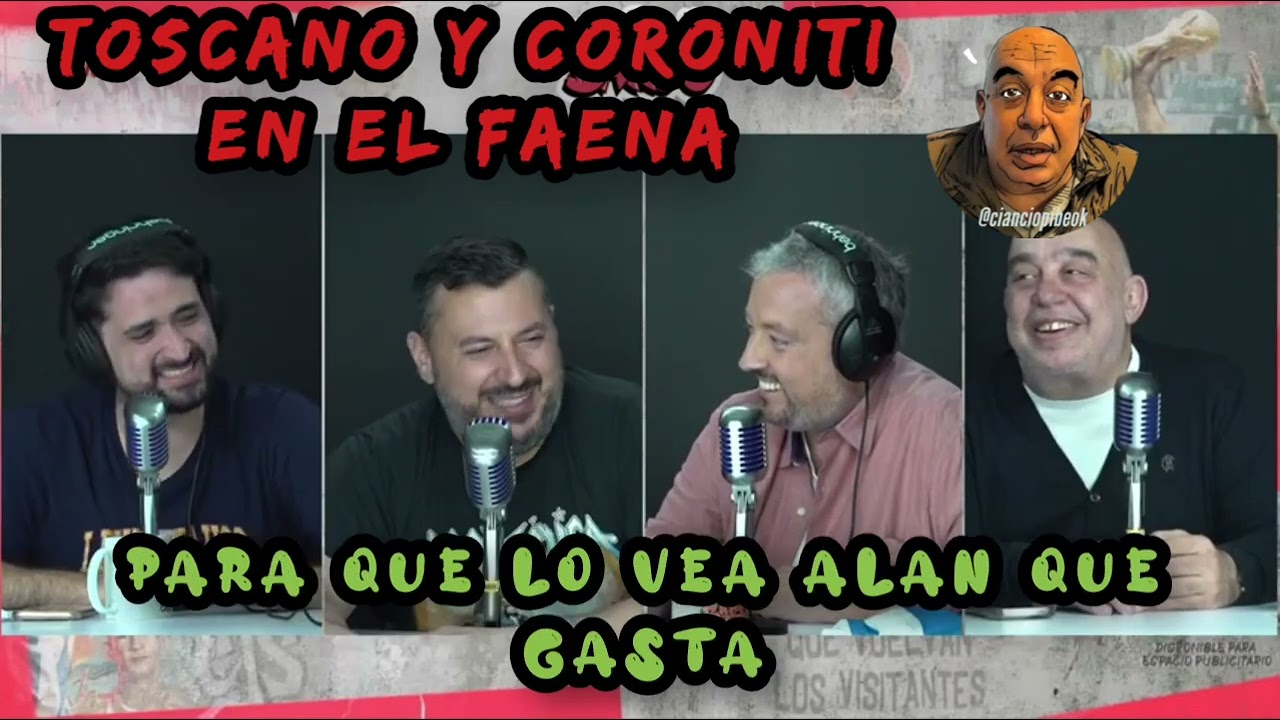 TOSCANO y CORONITI en el Hotel Faena @undiasinbardook