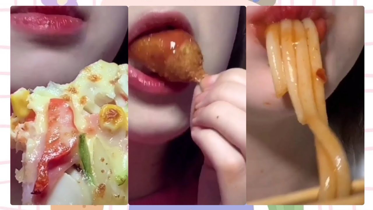 [Douyin] Măm măm cùng Niu Niu đáng yêu 🍗🍕🍝