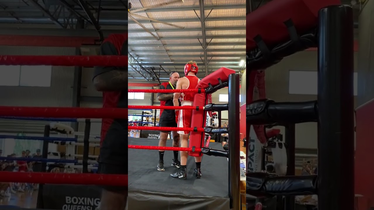 Brad Schurmann v's Jacob Bergman - qualifying bout for the final of the Qld Novice Titles 2026.