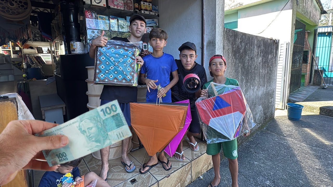 O QUE DA PARA COMPRAR COM 100,00 REAIS na loja de pipa