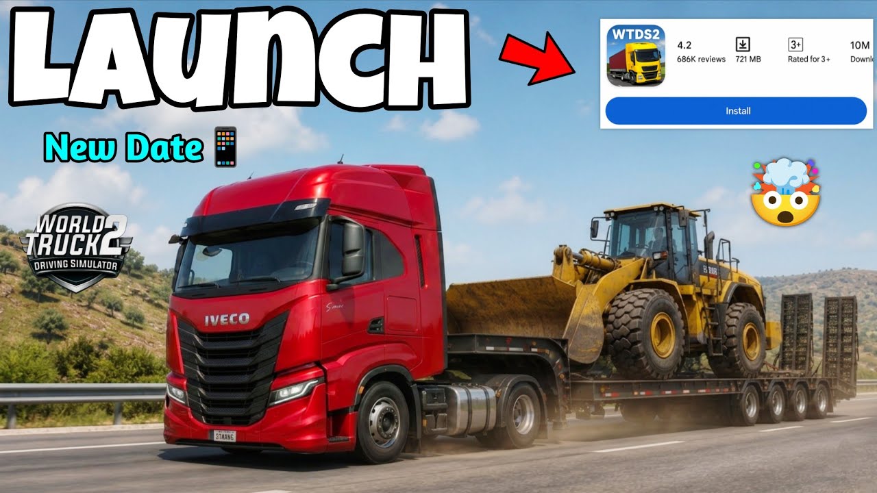 World Truck Driving Simulator 2 - Подтверждена новая дата выхода🔥✅