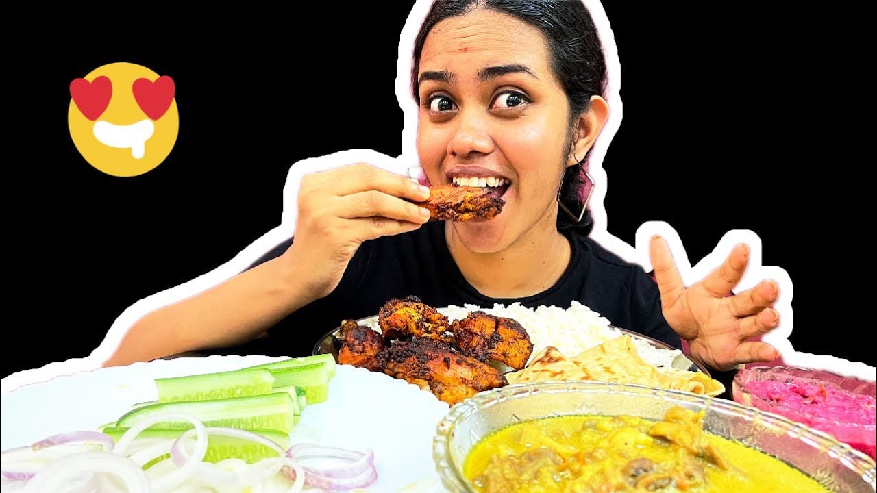 MUTTON STEW | CHICKEN FRY | BIG BITES| INDIAN MUKBANG | KERALA MUKBANG|