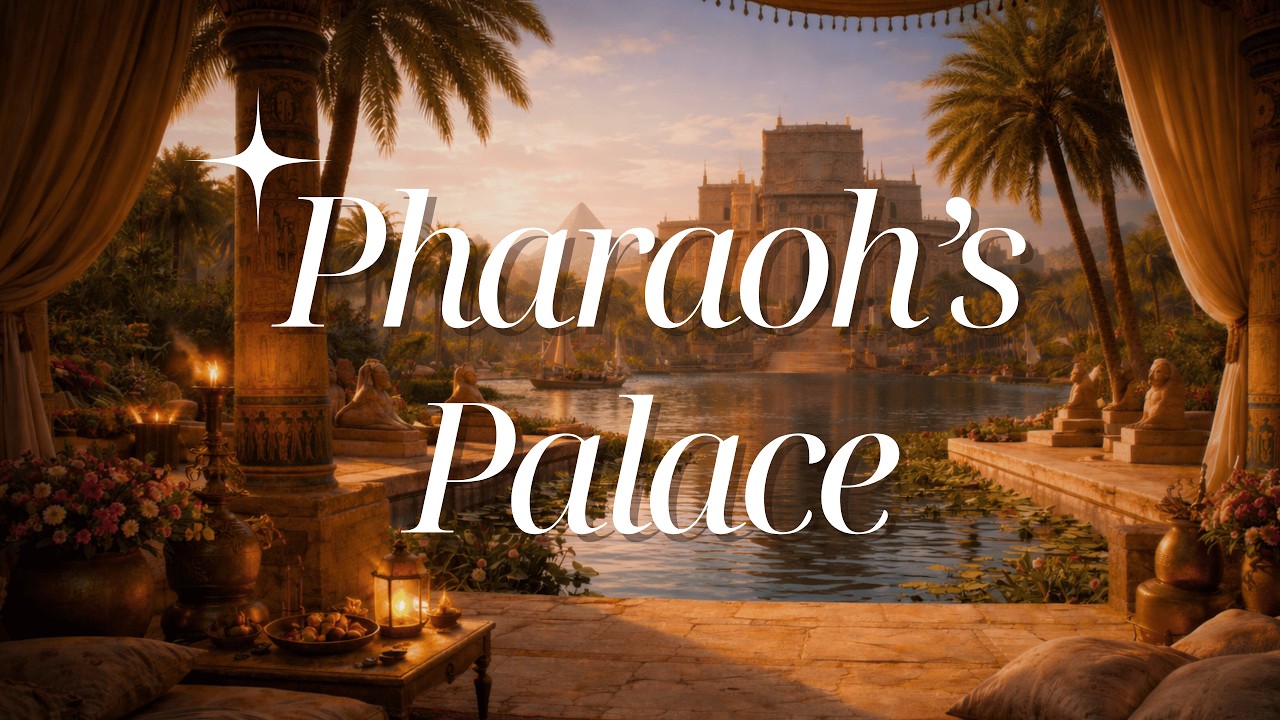 Afternoon at an Ancient Egyptian Palace 🌅 | Instrumental Music for Bible Studying + Praying