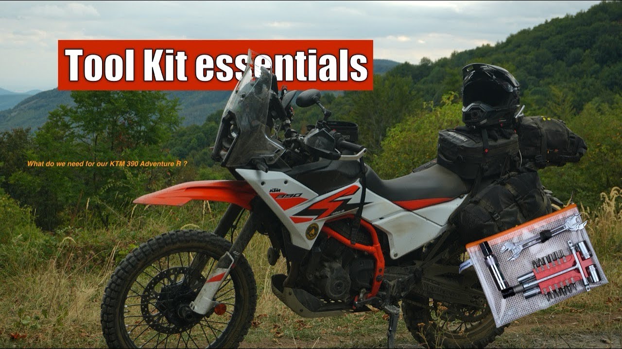 Полный набор инструментов KTM 390 Adventure | Что вам действительно нужно для ремонта на дороге