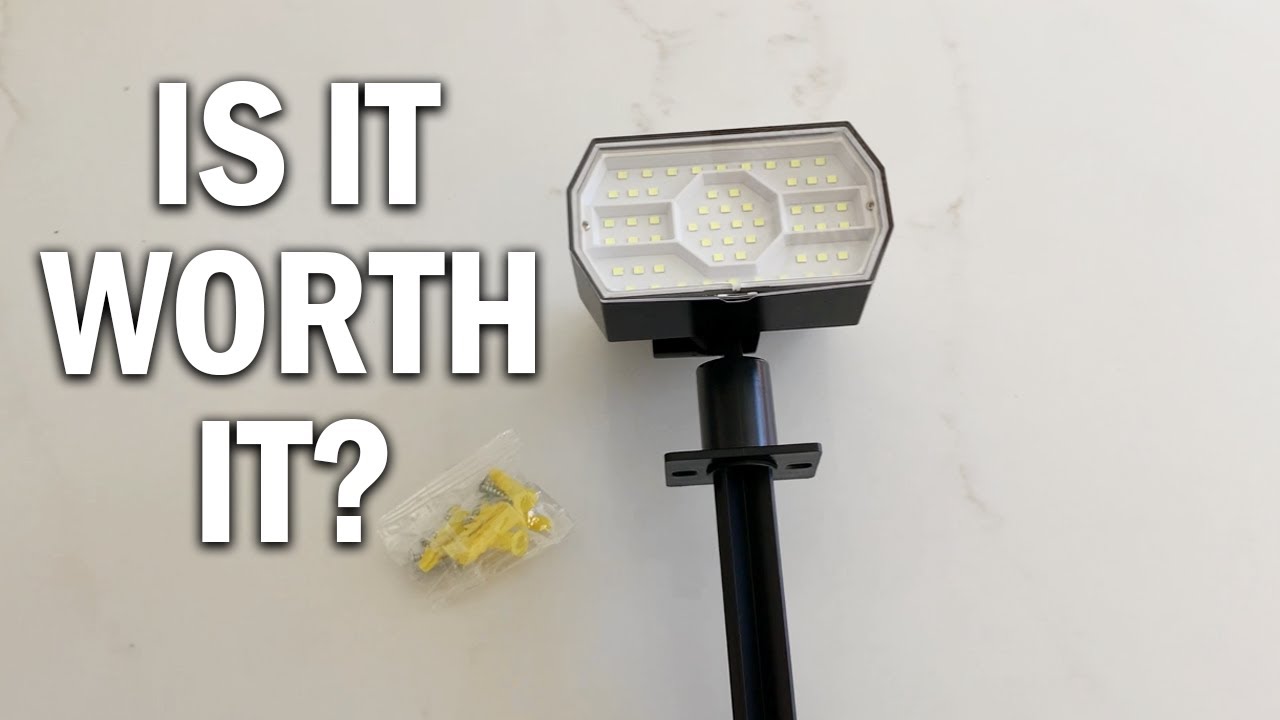 NYMPHY Solar Lights Outdoor Waterproof IP68 Review - Is It Worth It?