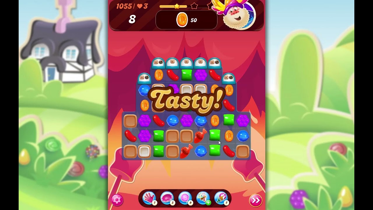 Candy Crush Saga Уровень 1055