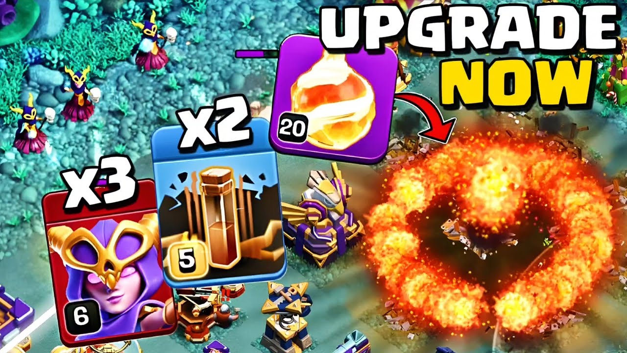 FIRE BALL + Super Witches is INSANE & MUST TRY | Best TH16 Strategies in Clash of Clans